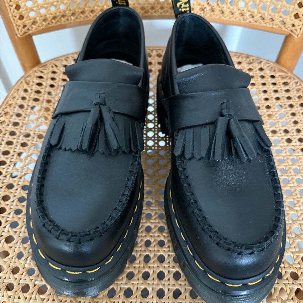 Dr. Martens Black Chunky Sole Loafers